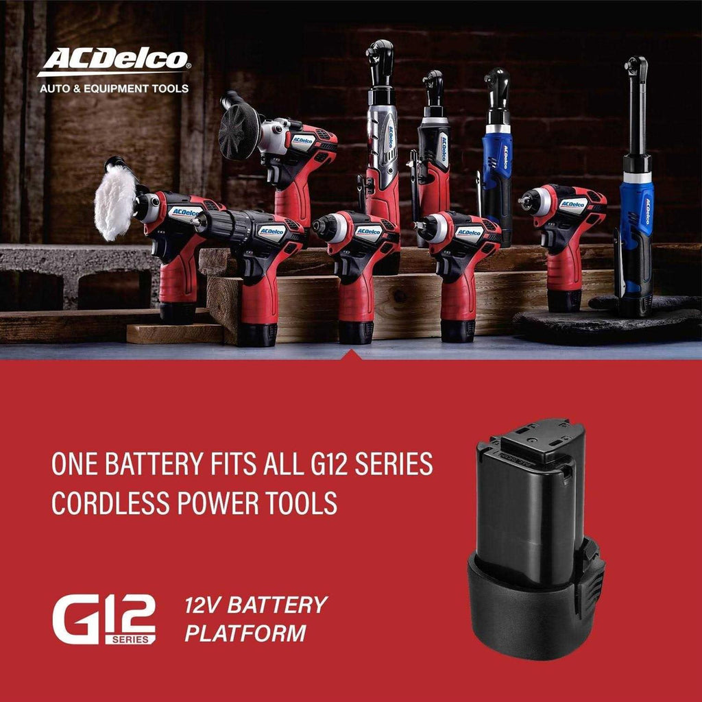 ACDelco AB1207LA-P2 G12 Series 12V Li-ion 2 Battery Packs T28866