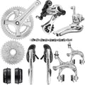 Campagnolo Centaur 11 Speed Rim Brake Road Groupset - 11-32t - Silver