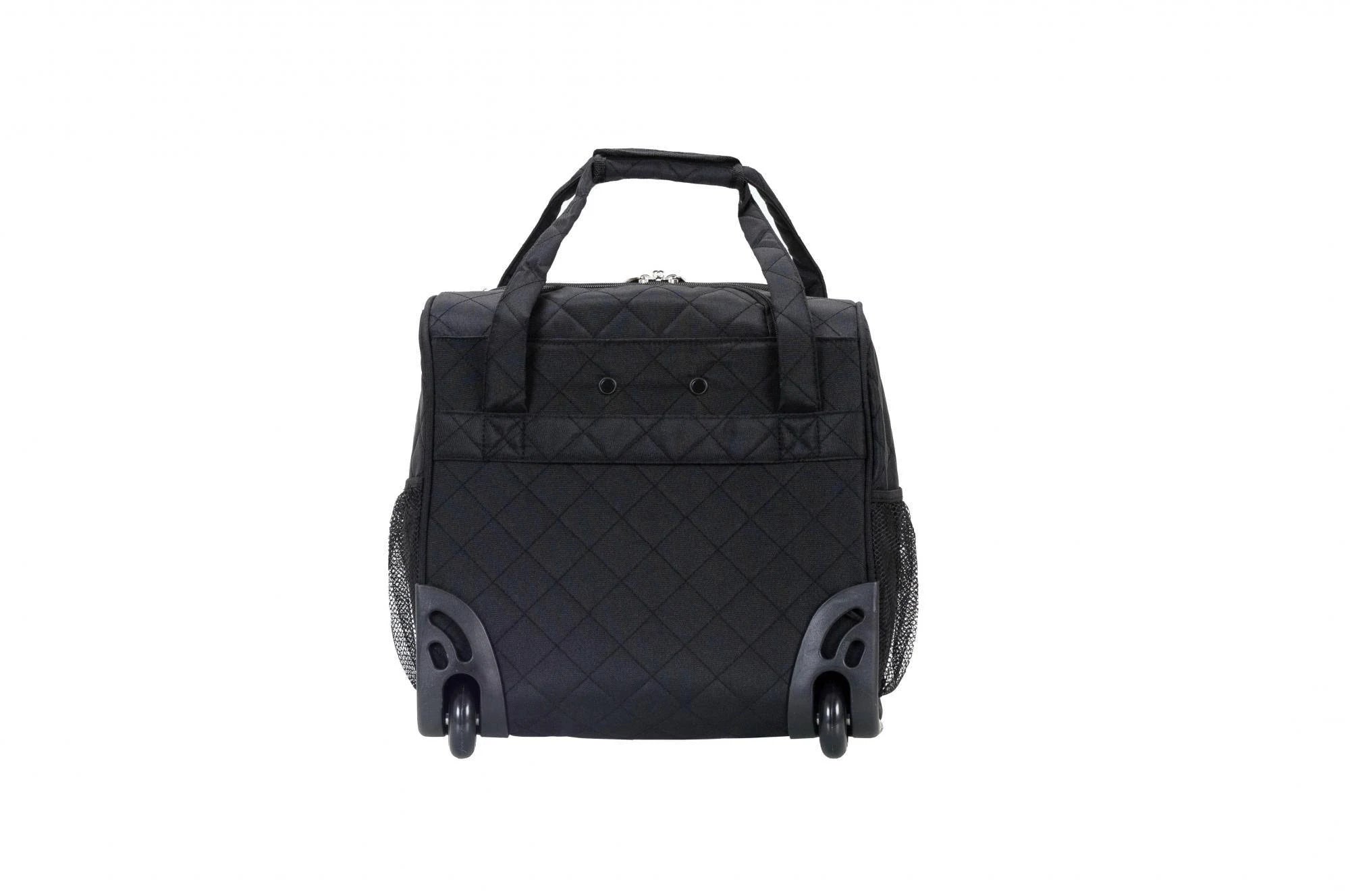 Rockland Melrose Wheeled Underseat Carry-On Charcoal B77693