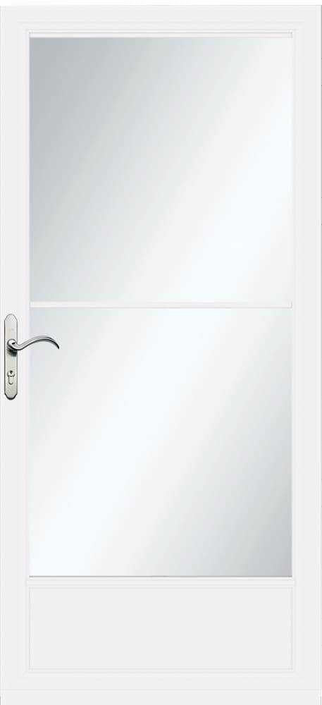 Pella 9099617 Select Satin Nickel Storm Door Handleset Z90753