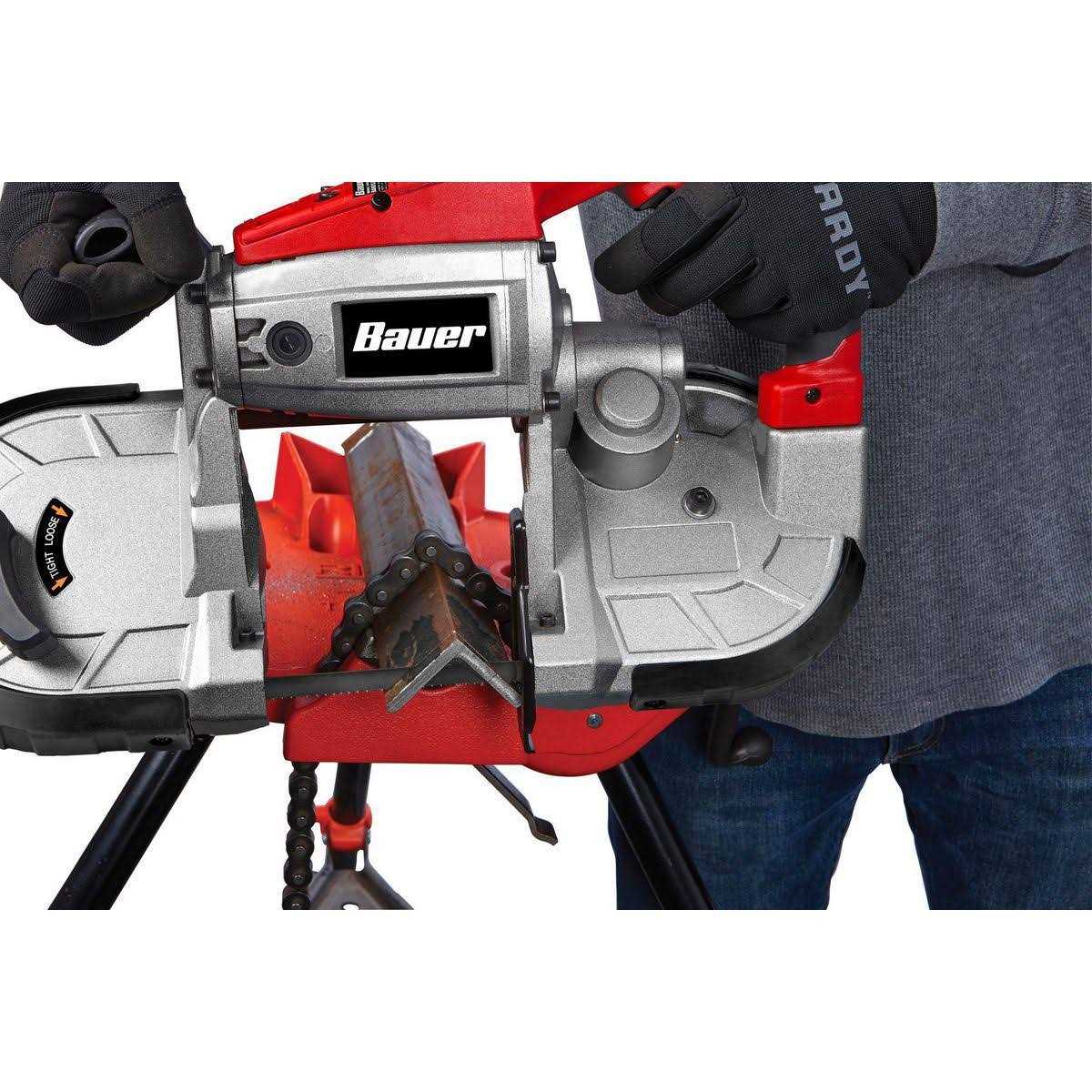 Bauer 10 Amp Variable-Speed Band Saw X56825