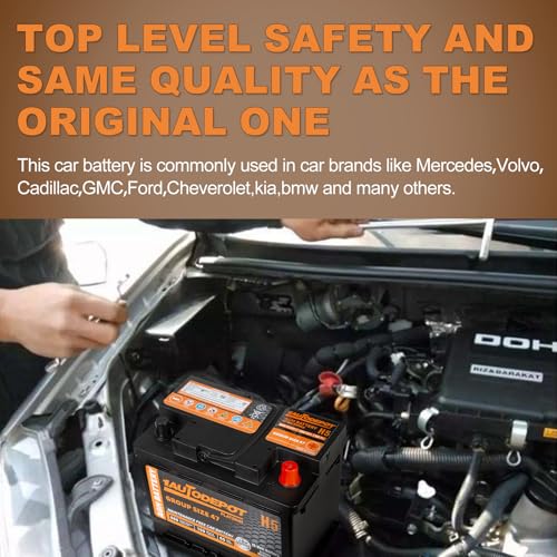BCI Group 24F Car Battery, 12V 70Ah AGM, 710CCA F3279