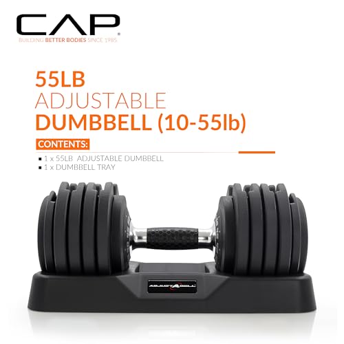 CAP Barbell ADJUSTABELL Adjustable Round Dumbbell Weights O461