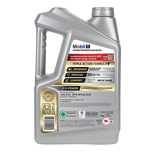 Mobil 1 Advanced Fuel Economy Full Synthetic Motor Oil 0W-20, 5 Quart A306
