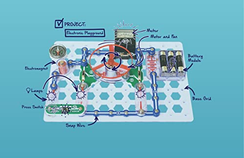 Snap Circuits Arcade Electronics Exploration Kit, STEM Activities for Ages 8+ B1100