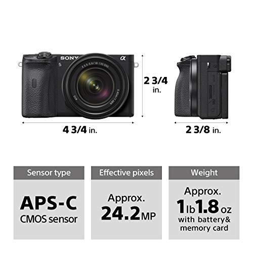 Sony Alpha A6600 Mirrorless Camera T999684