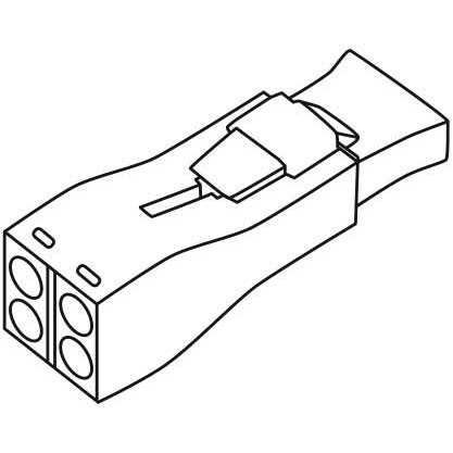 Wago Luminaire Disconnect Connector 873-902 J645460