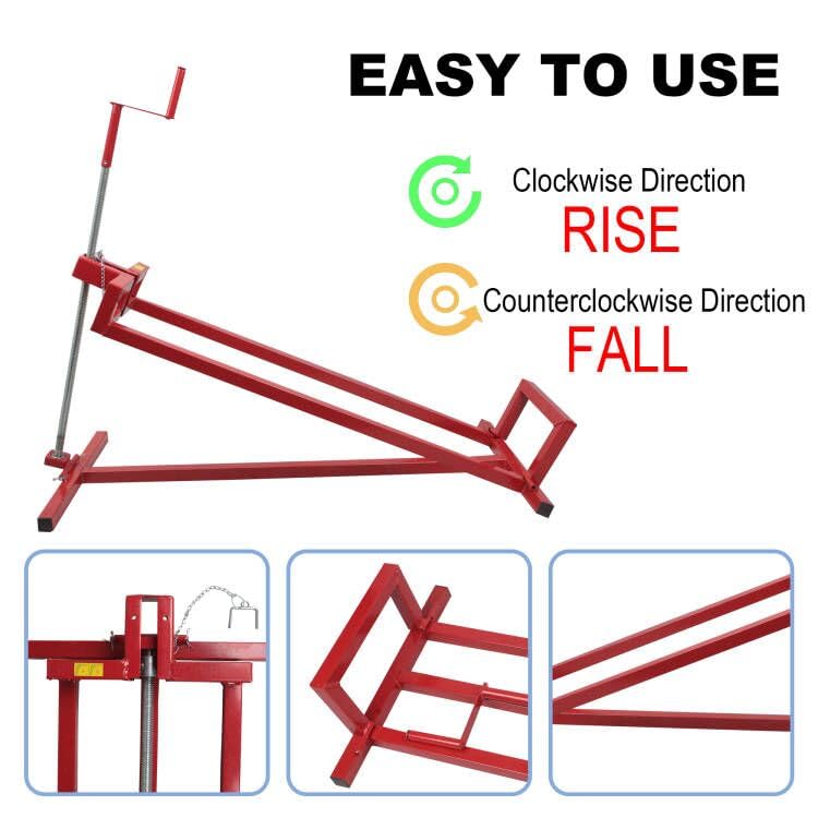 Lawn Mower Lift Jack 882 Lbs Capacity for Garden Tractors O471