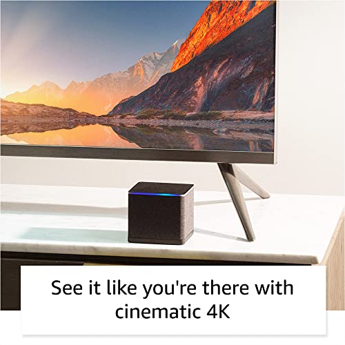 Amazon Fire TV Cube with Alexa, 4K Ultra HD, Wi-Fi 6E Y656