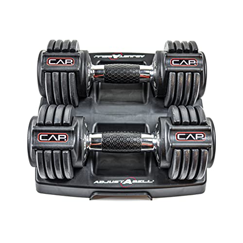 CAP Barbell ADJUSTABELL Adjustable Round Dumbbell Weights O461