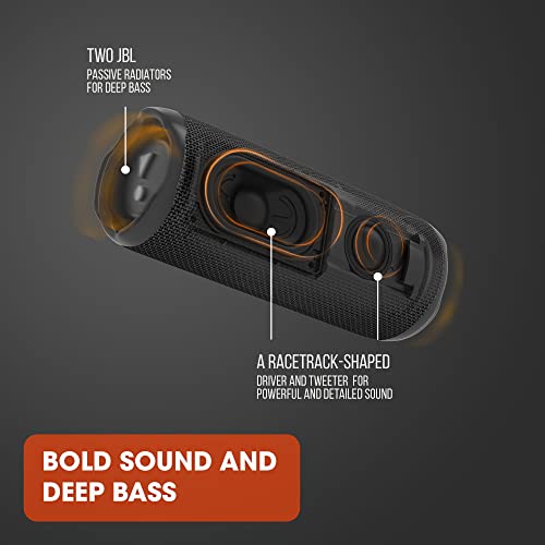 JBL Flip 6 Portable Bluetooth Speaker, IPX7 Waterproof, Blue H15391
