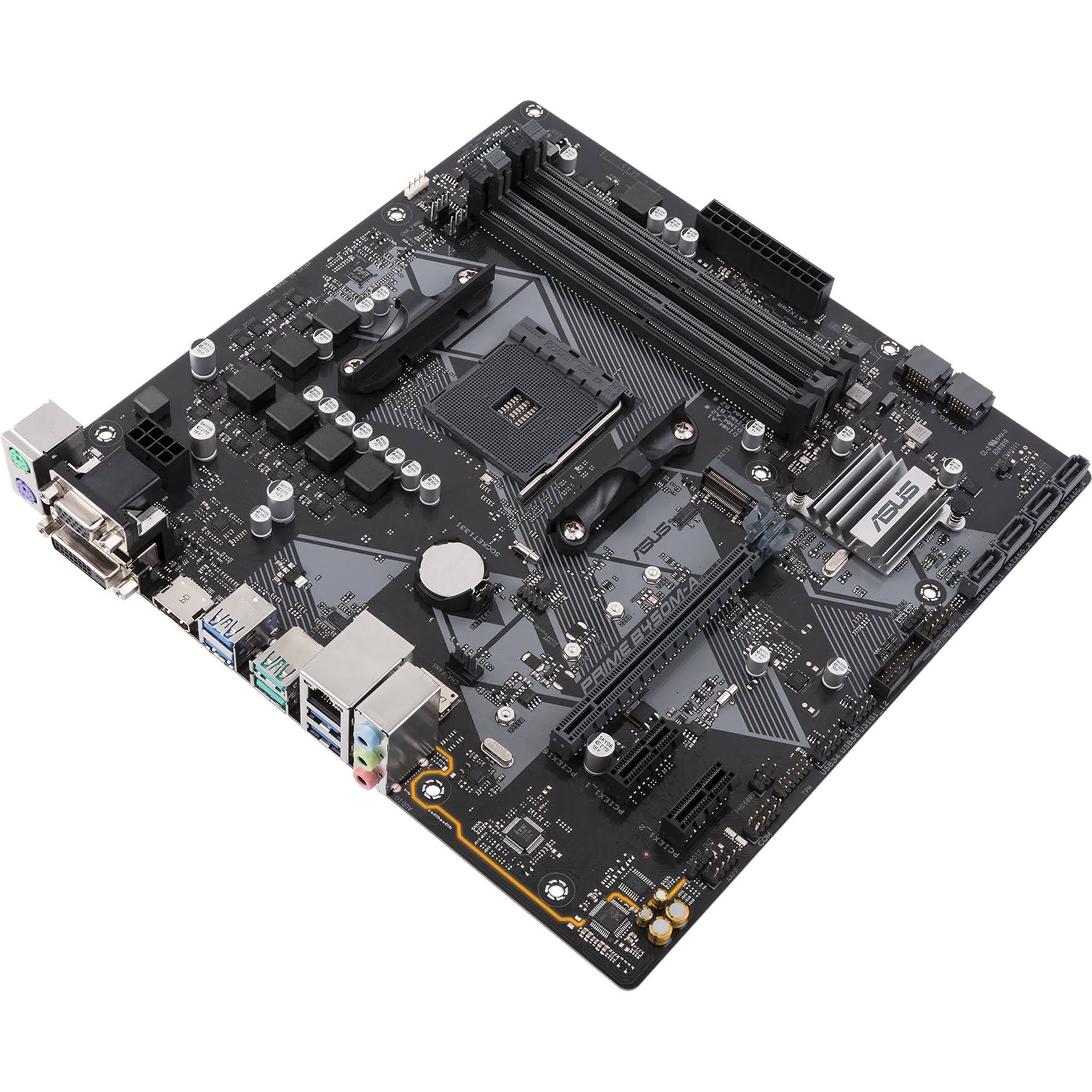 ASUS Prime B450M-A/CSM mATX AMD Motherboard AM4 I86782