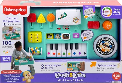 Fisher-Price Laugh & Learn Mix & Learn DJ Table Musical Activity Center K226
