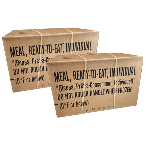 U.S. Military Surplus MRE Case B, Menus 13-24 G97006