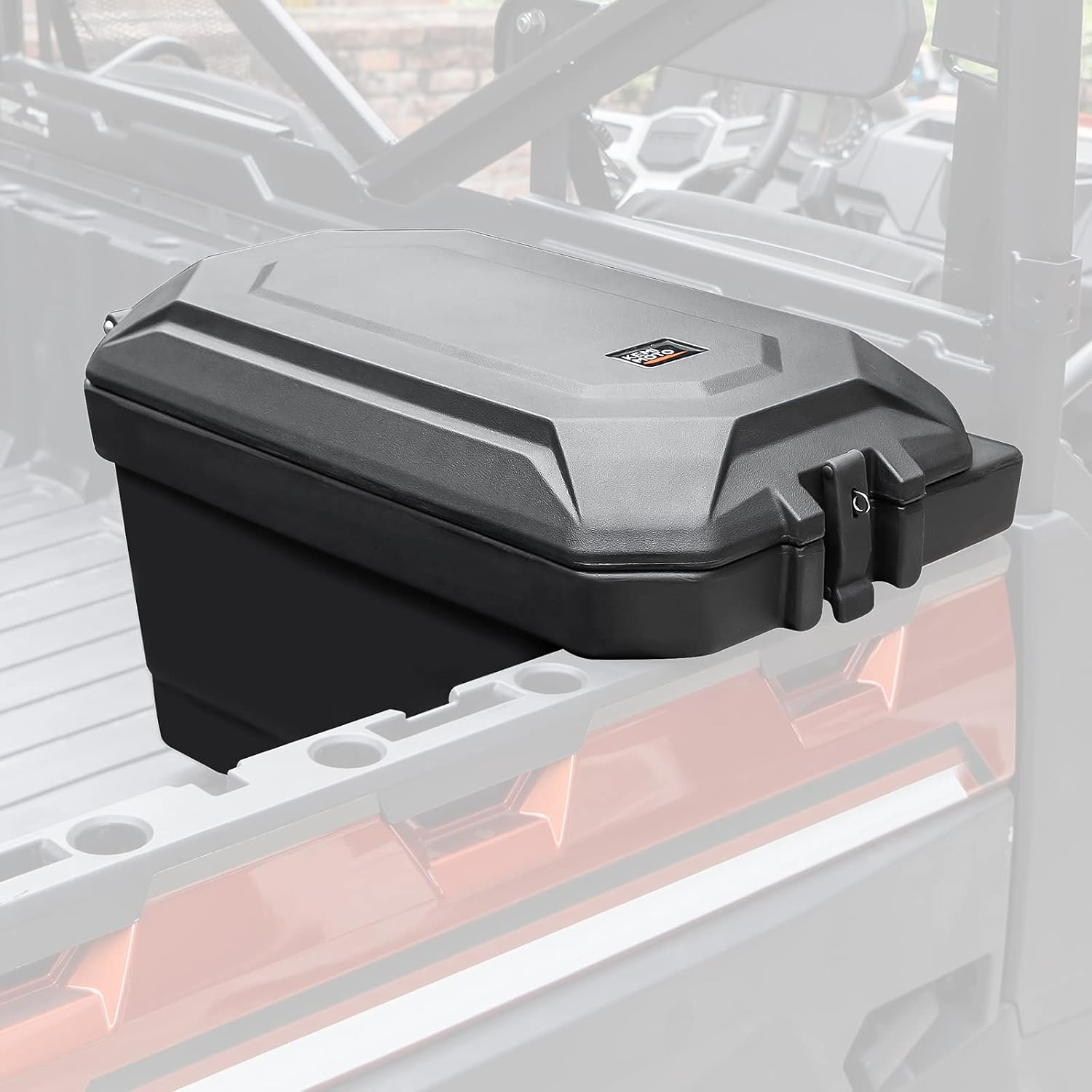 kemimoto 45L Waterproof Ranger Storage Box for Polaris Ranger T32631