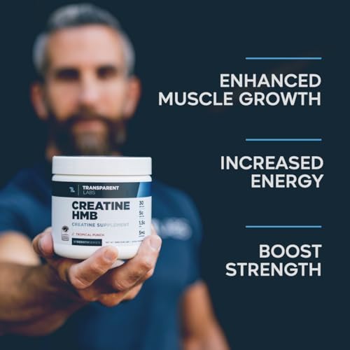 Transparent Labs Creatine HMB Unflavored & Hawaiian Splash, 30 Servings Each O797901
