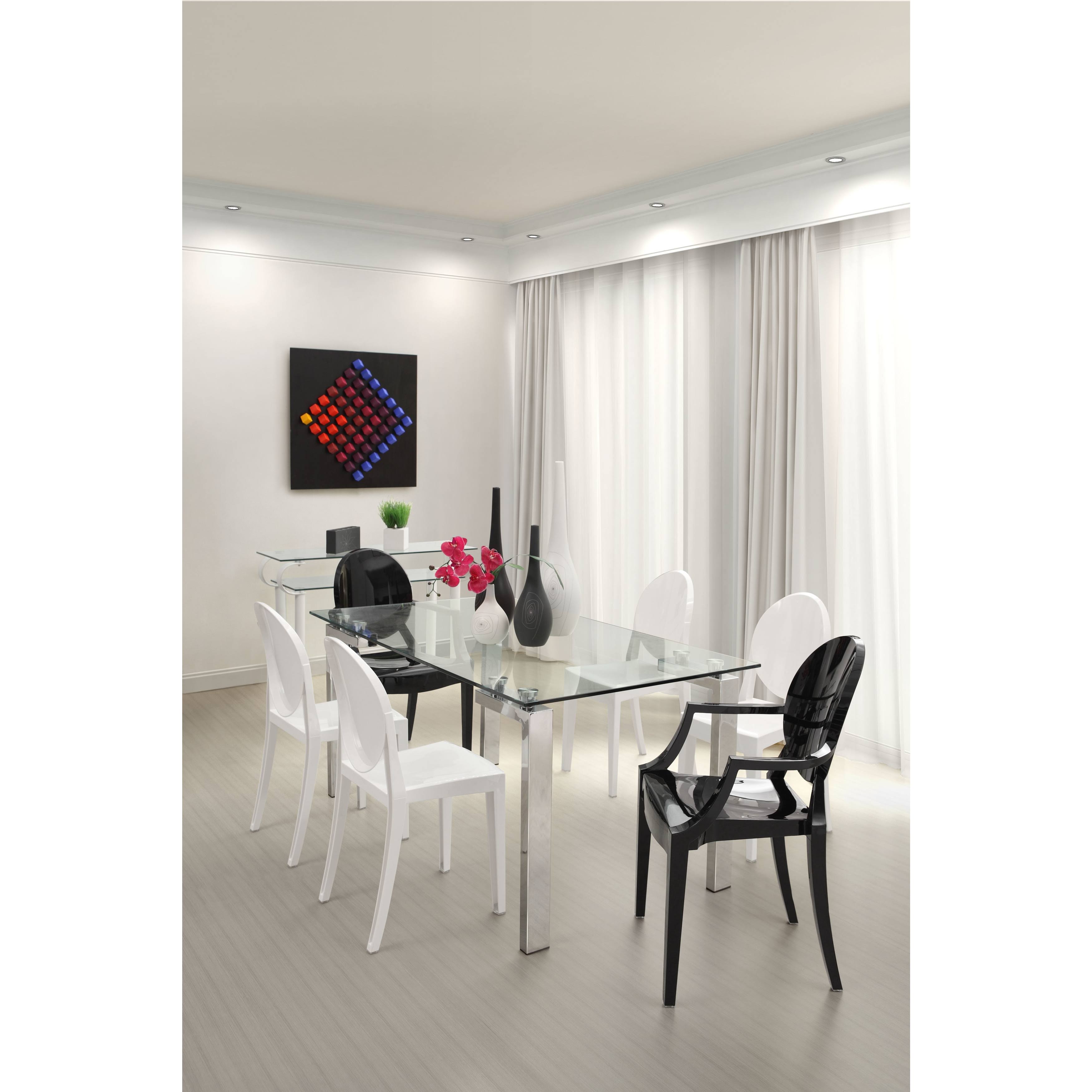 Zuo Modern Roca Dining Table Stainless Steel R9923