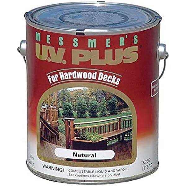 Messmer’s MH-500 1 Gallon Natural Hardwood UV Plus D336457
