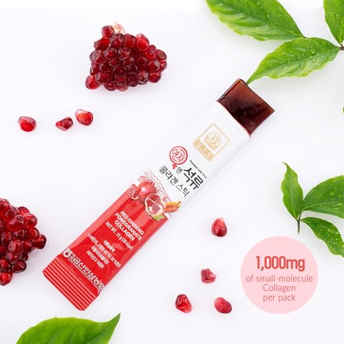 Baekje Geumsan Women's Pomegranate Collagen Jelly Stick 5.1oz X166004
