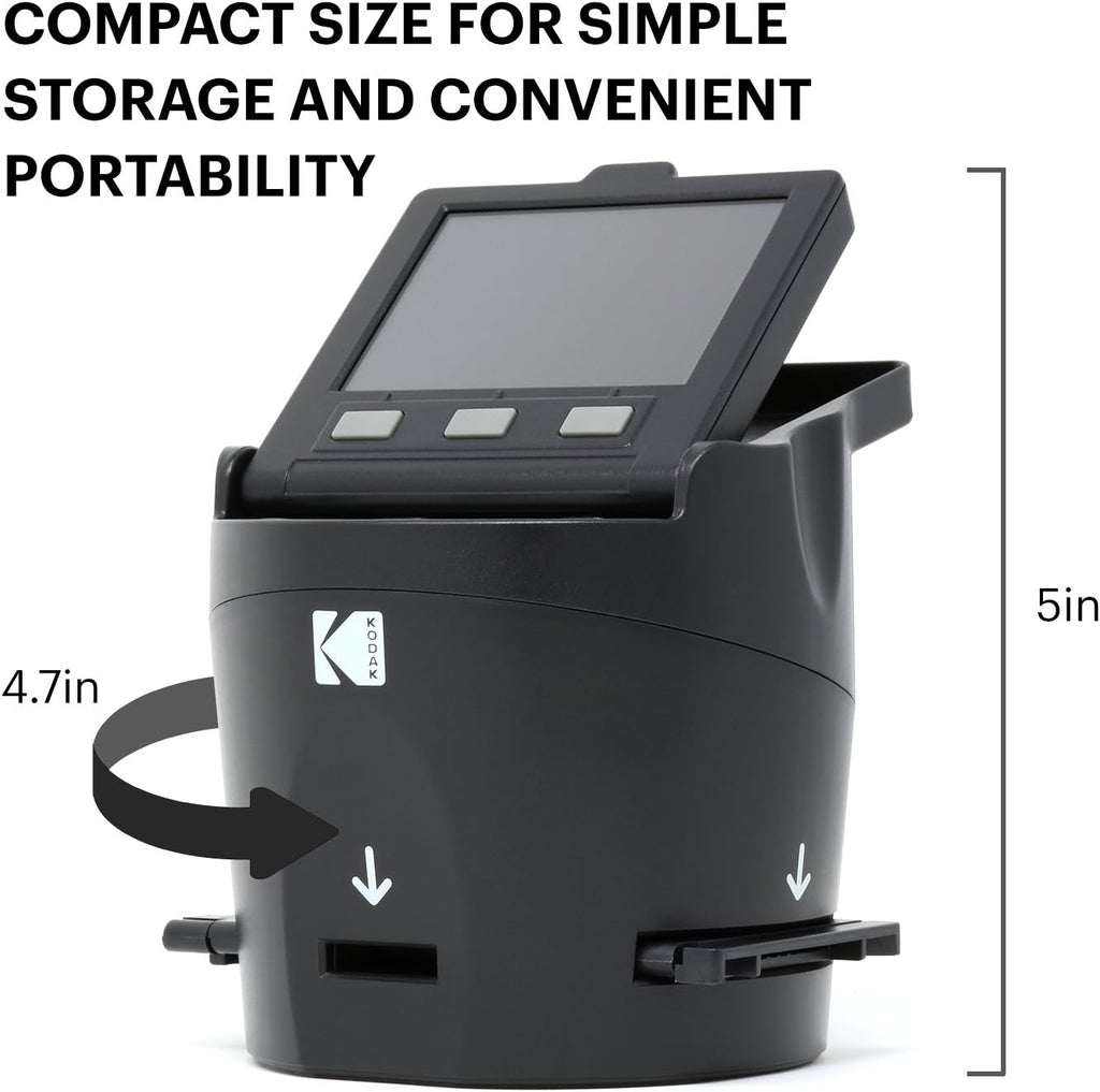 KODAK SCANZA Digital Film & Slide Scanner for 35mm, 126, 110, Super 8 & 8mm to JPEG V425358
