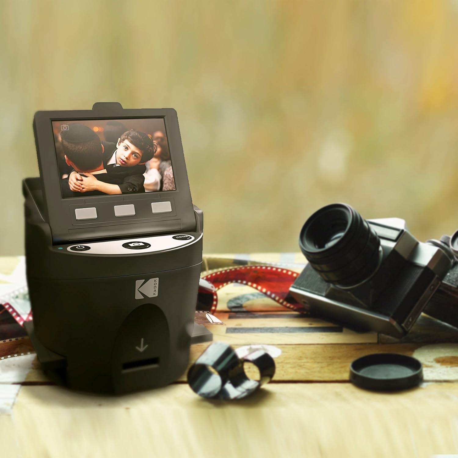 KODAK SCANZA Digital Film & Slide Scanner for 35mm, 126, 110, Super 8 & 8mm to JPEG V425358