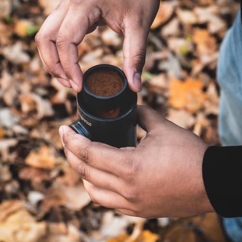 WACACO Nanopresso Portable Espresso Maker, 18 Bar Pressure, Manual Travel Coffee Maker J1045