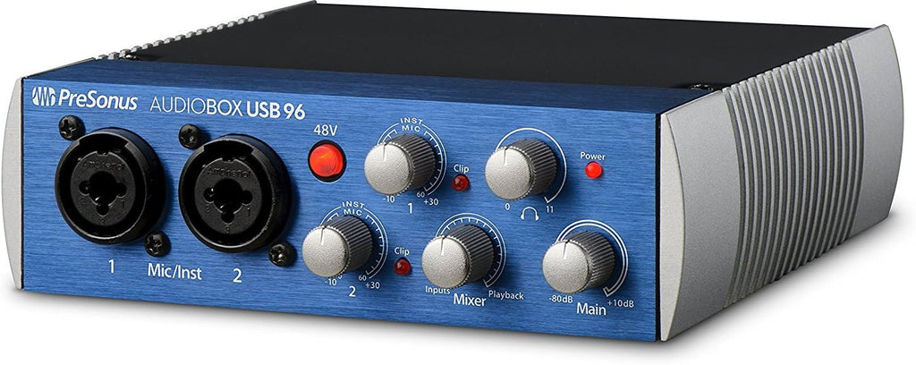PreSonus AudioBox 96 Studio Bundle with Studio One Artist and Mackie CR3-X BT Monitors L86183