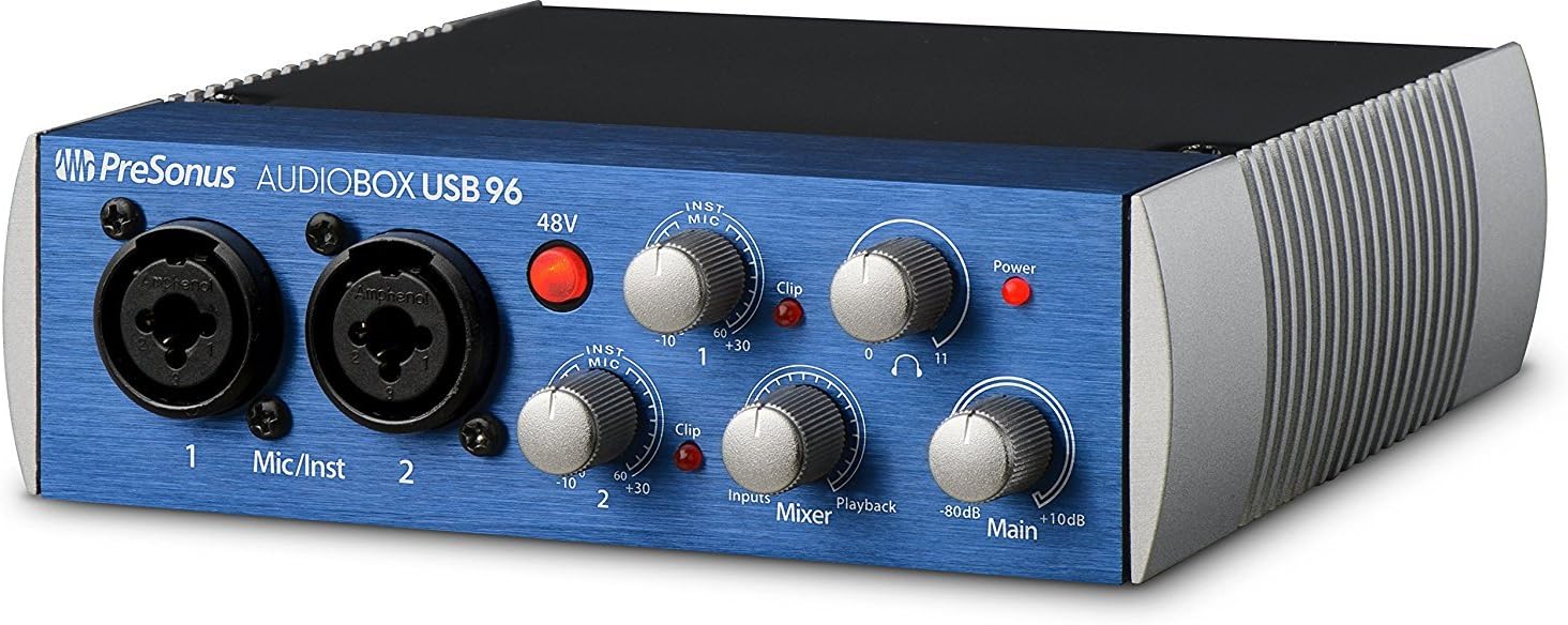PreSonus AudioBox 96 Studio Bundle with Studio One Artist and Mackie CR3-X BT Monitors L86183