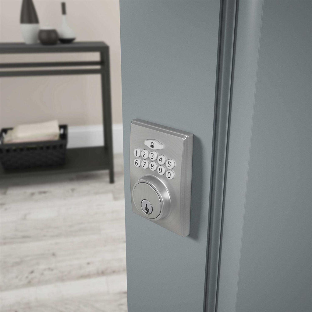Schlage Truss Keypad Electronic Deadbolt Stainless Steel X392418
