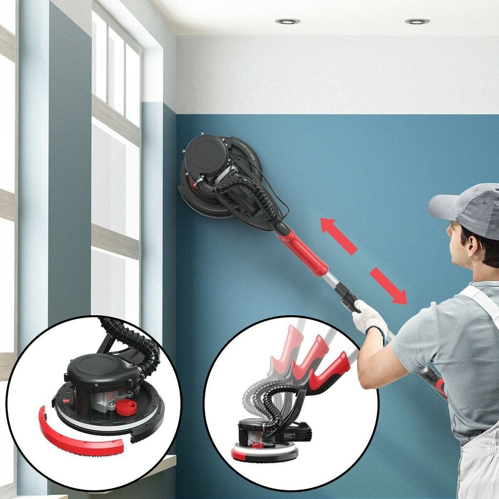 9'' Electric Drywall Ceiling Pole Sander with LED I750354