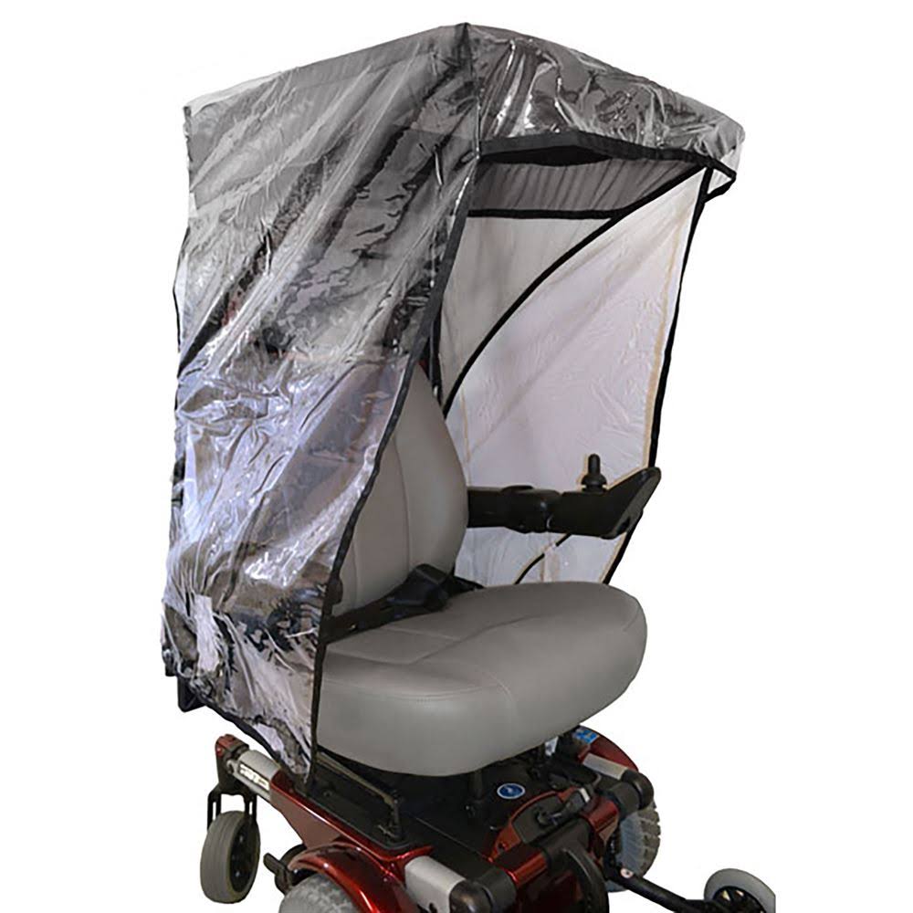 Diestco Scooter u0026 Wheelchair Canopy Max Protection Model - in Charcoal Gray
