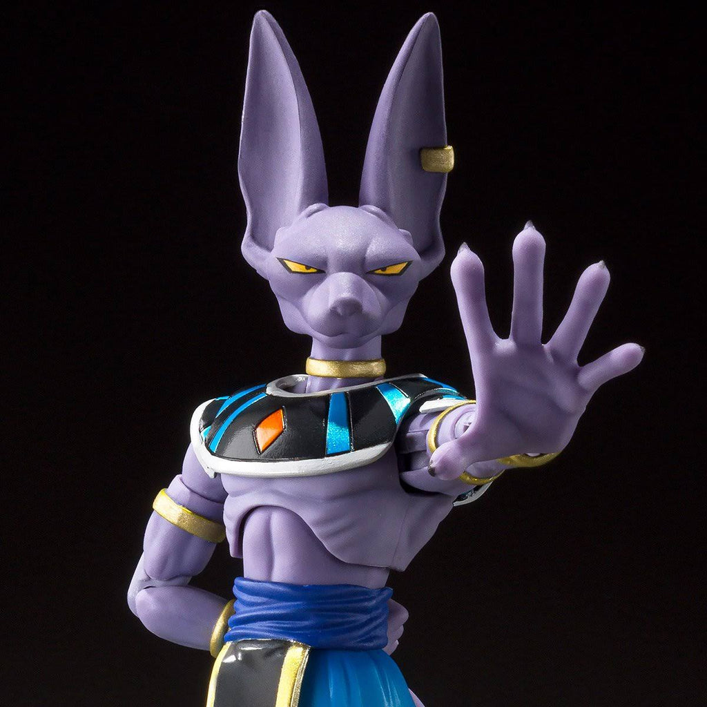 Bandai Tamashii Nations Dragon Ball Super S.H.Figuarts Beerus SDCC 2021 Exclusive Q253