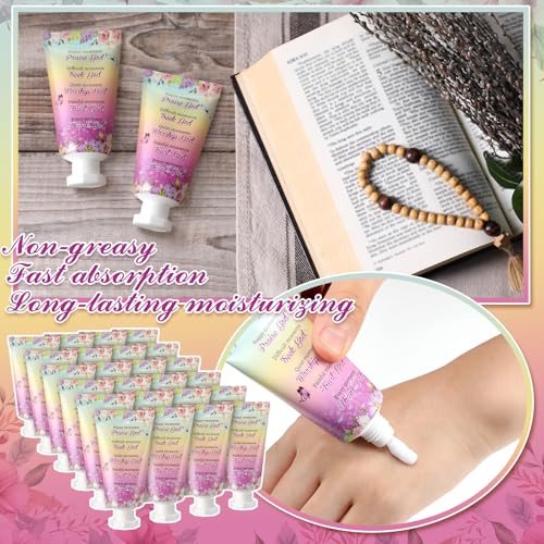 50 Pack Christian Hand Lotion Bulk Gifts for Women Bible Mini Travel Classic Y823911