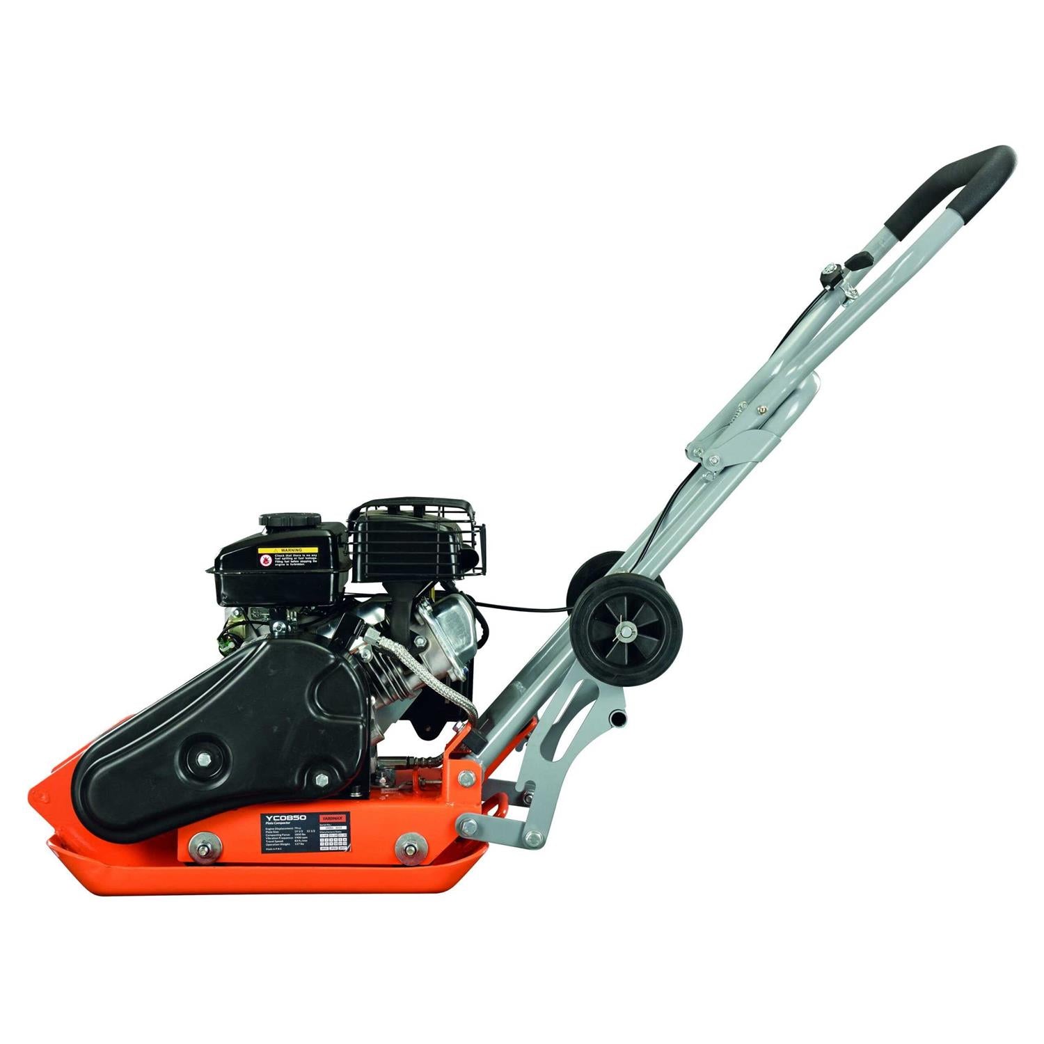Yardmax YC0850 Plate Compactor 1850lb Compaction Force F2401