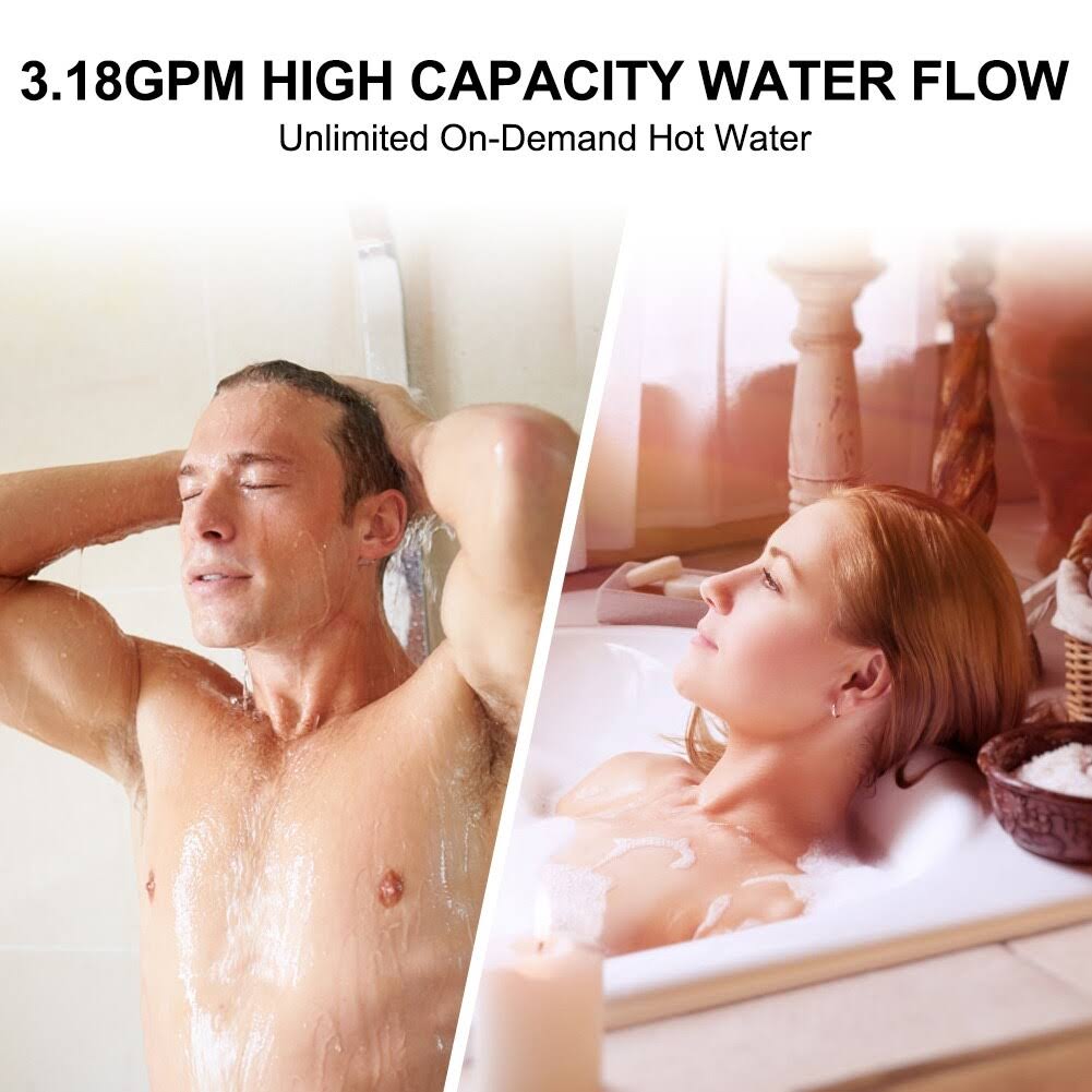 Camplux 12L Indoor Tankless Natural Gas Water Heater Q762