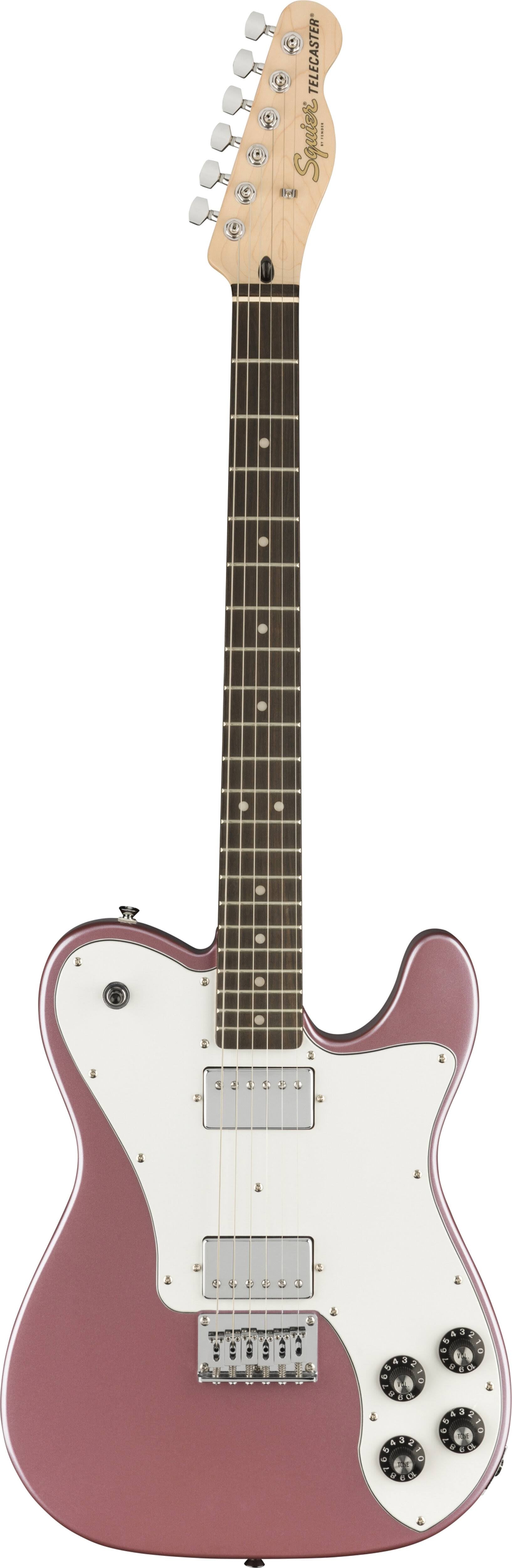 Squier Affinity Series Telecaster Deluxe Electric Guitar Burgundy Mist