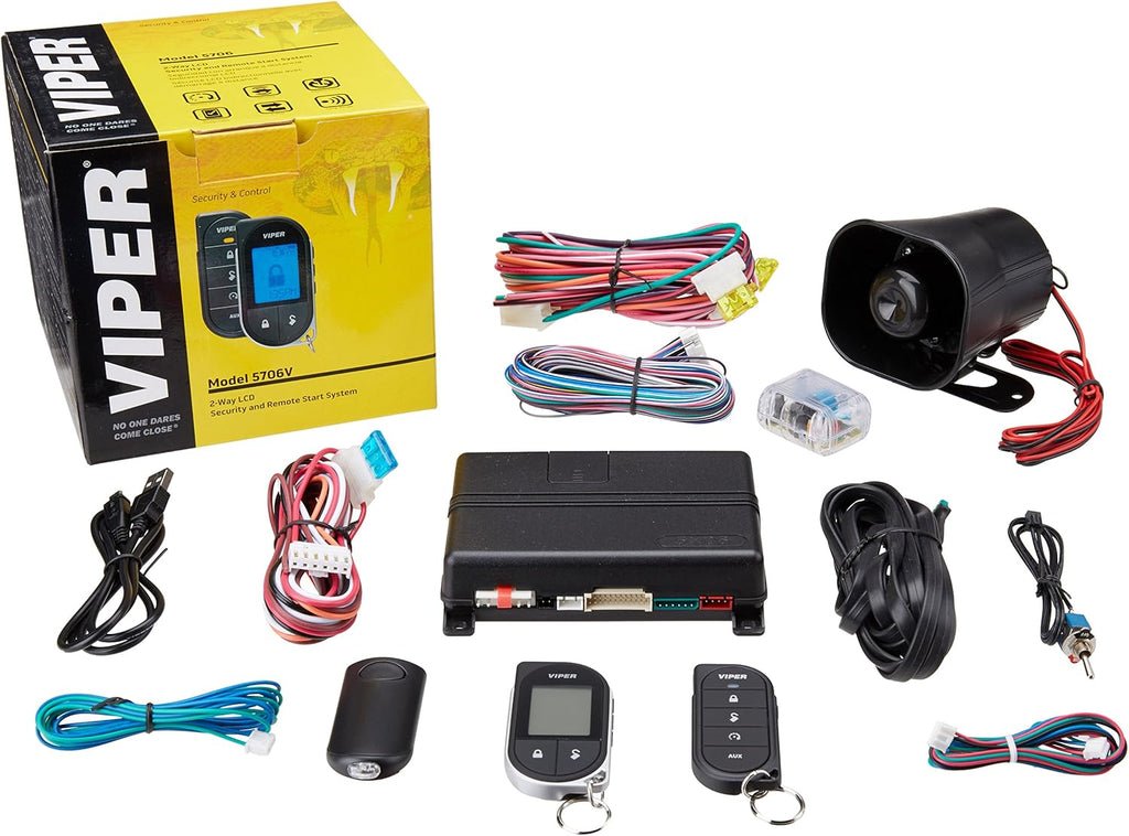 Viper 5706V 2-Way Car Security Remote Start System Q80730