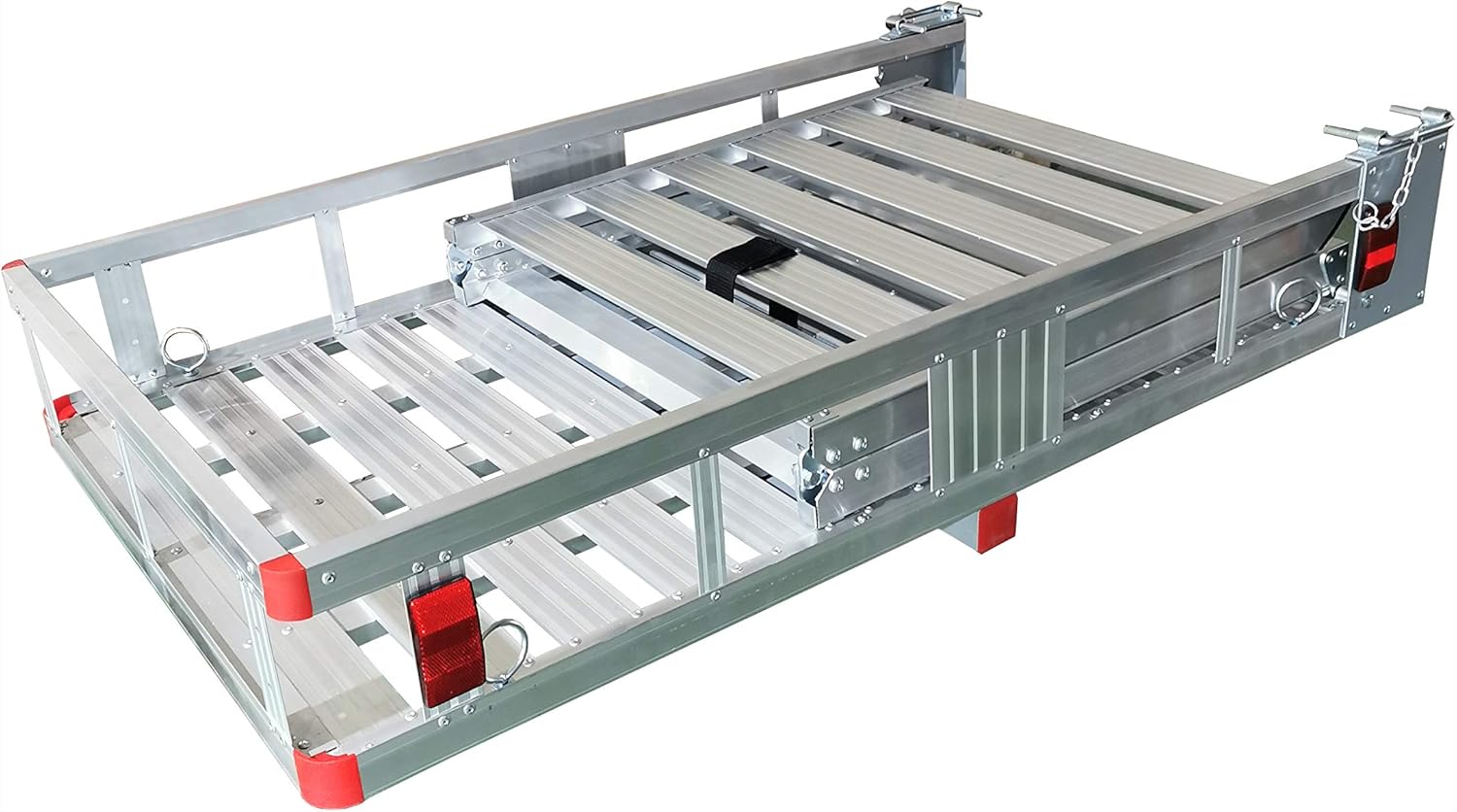 MAXXHAUL 70275 Aluminum Cargo Carrier with 60 Folding Ramp Q47195