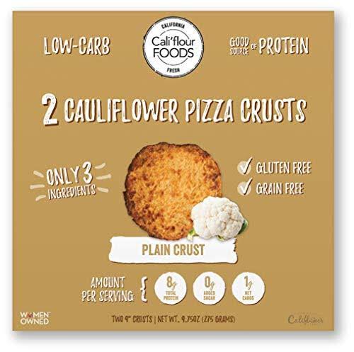 Califlour Foods Cauliflower Pizza Crust, Plain - 9.75 oz T106