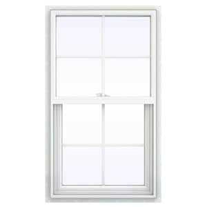 TAFCO Windows 31.25 x 35.25 in. Single Hung Vinyl Window with Grids N4610