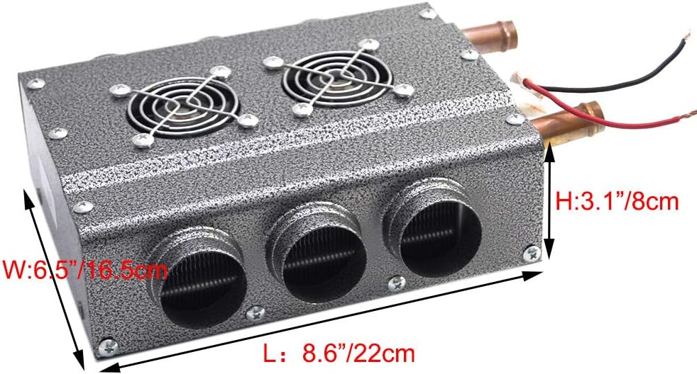 Evargc Universal 12V Vehicle Heater for Tractor UTV Cab Vans Truck P148