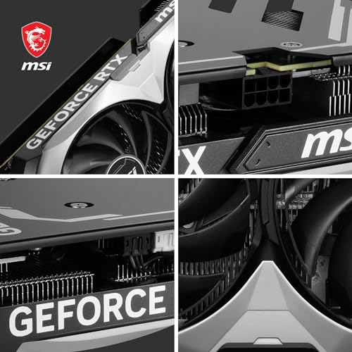 MSI GeForce RTX 4060 Ti Ventus 2X Black 8G OC Graphics Card O435