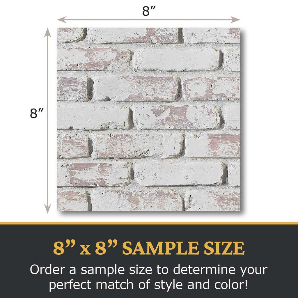 AZ Faux High-Density Polyurethane Faux Brick Wall Textured Panels T234762