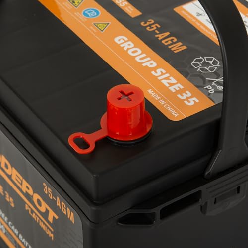 BCI Group 24F Car Battery, 12V 70Ah AGM, 710CCA F3279
