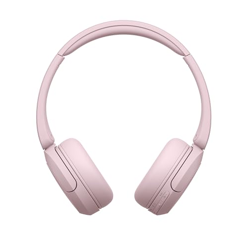 Sony WH-CH520 Wireless Bluetooth On-Ear Headphones with Microphone, Pink C668