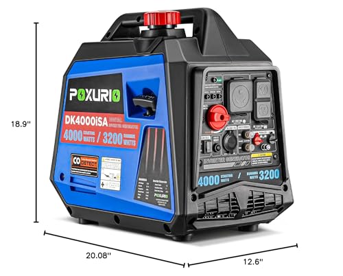 4000 Watt Inverter Generator, 120V Gas Powered, RV Ready L1192