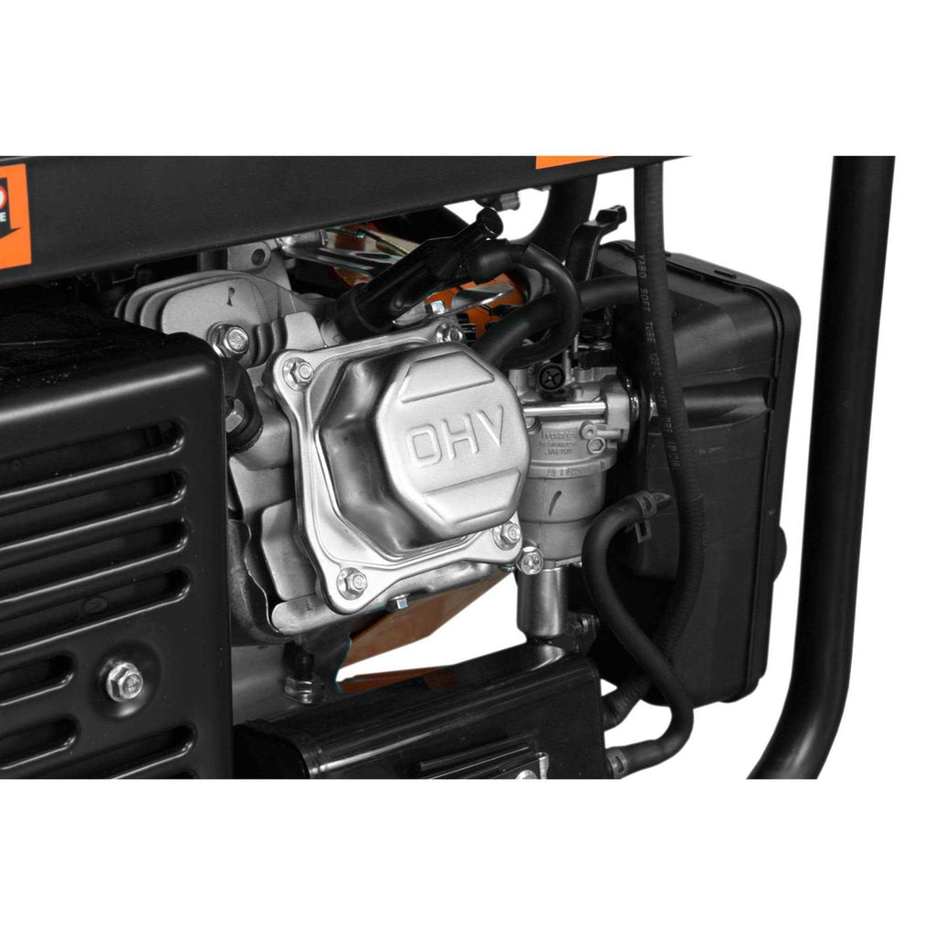 WEN 4750-Watt Dual Fuel Electric Start Portable Generator with Wheel Kit P362171