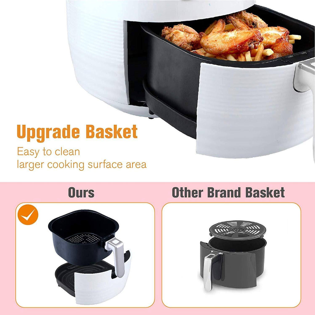 Kitchen Academy Air Fryer 5.8 qt XL Oilless Cooker C8607