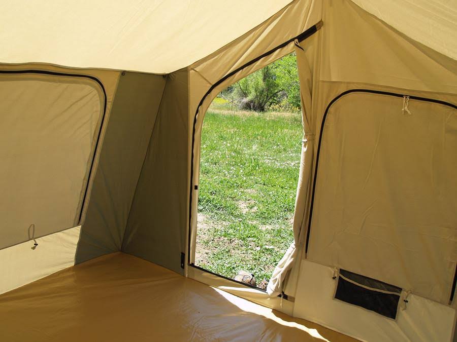 Kodiak Canvas 6-Person Cabin Tent with Deluxe Awning U395853