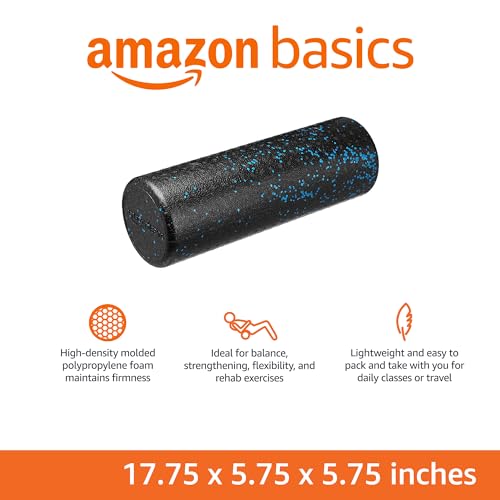 Amazon Basics High Density Foam Roller for Exercise and Recovery Z764937